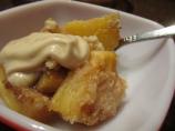 Creamy Coconut and Rum Baked Pineapple