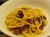 Spaghetti With Butter Parmesan and Browned Bacon. Recipe by dicentra