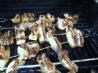 Grilled Pork Skewers With Peanut Basil Sauce. Recipe by threeovens