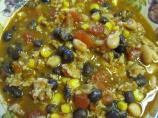 Turkey & Bean Taco Soup