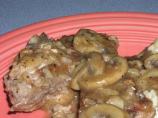 Braised Pheasant in Remarkable Mushroom Gravy