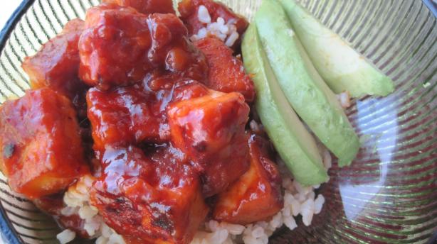 Chinese Bourbon Tofu. Photo by magpie diner