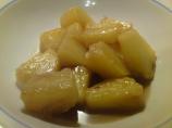 Creamy Coconut and Rum Baked Pineapple. Photo by Shuzbud
