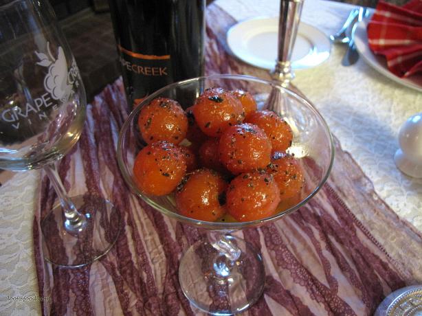 Cherry Tomatoes in Herb Marinade. Photo by loof
