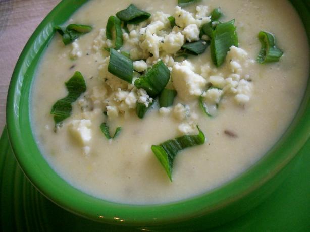 Creamy Celery Soup With Blue Cheese. Photo by *Parsley*