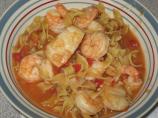 Shrimp and Scallops With Pasta.