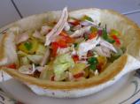 Mexican Salad in a Tortilla (Ww 6 Pts)