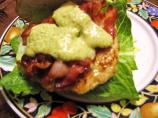 Chicken Burgers With Blue Cheese Mayo. Photo by Kim127