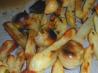 Garlic-Thyme Oven Fries. Recipe by Diet It Up