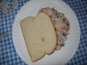 Cranberry-Almond Chicken Salad Sandwich. Recipe by Backwoods Foodie