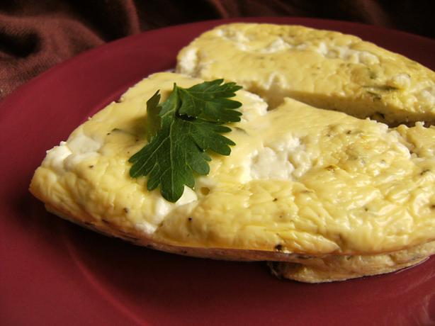 Savory Two-Herb Quiche (Weight Watchers). Photo by Lalaloula