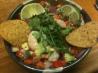 Santa Fe Summer Pot With Avocado and Shrimp. Recipe by Epi Curious