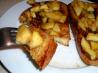 French Toast with Apple Sizzle (Foodfit website). Recipe by Mallina Cashew