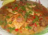 Skillet Creole Chicken Fricassee