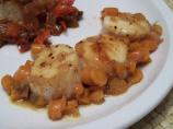 Seared Scallops With Ginger-Thyme Pan Sauce