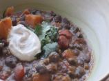 Black Bean and Sweet Potato Chili (Vegetarian)