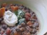 Black Bean and Sweet Potato Chili (Vegetarian)