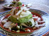 Spicy Avocado Poblano Salad