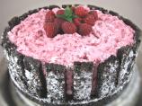 Brownie-Raspberry Torte
