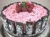 Brownie-Raspberry Torte. Recipe by *Kathy*