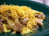 Pork and Potato Omelet