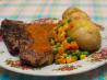 T - Bone Steaks With Garlic Butter Sauce