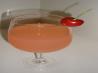Organic Grapefruit and Strawberry Juice. Photo by Deyanira