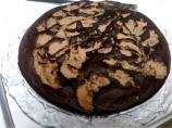 Chocolate Custard Cake With Butterscotch Orange Frosting. Photo by Fat Free Queen