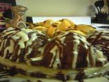 Chocolate Custard Cake With Butterscotch Orange Frosting. Photo by Fat Free Queen