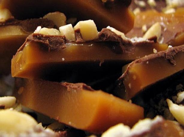Easy English Butter Toffee Bars. Photo by lilsweetie