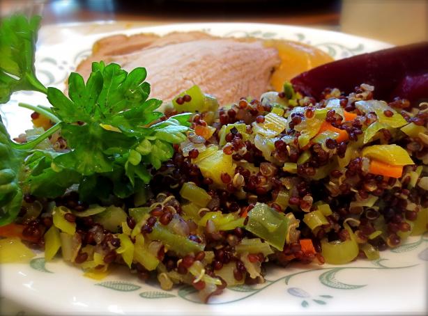 Vegetable Quinoa Pilaf. Photo by PaulaG