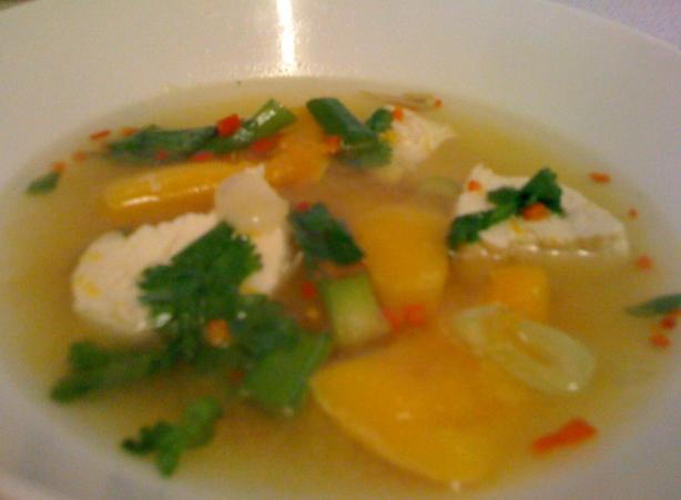 Fragrant Chicken and Squash Soup. Photo by Jana Steinhagen