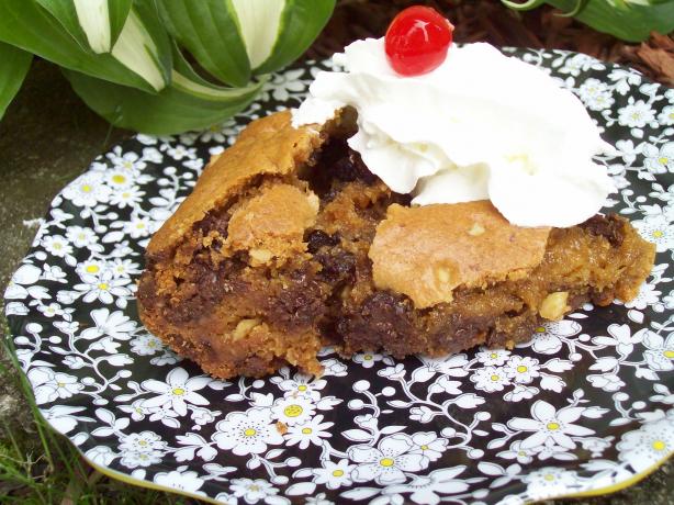 Chocolate Chip Pie (No Crust). Photo by AZPARZYCH