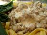 Fettuccine and Sweet Italian Sausage Alfredo. Recipe by Lainey6605