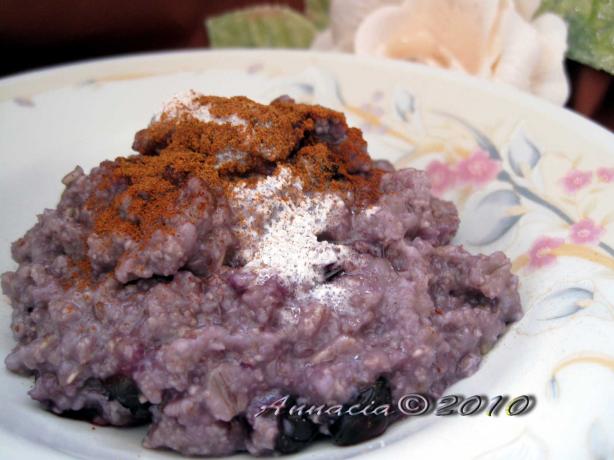 Blueberry Porridge. Photo by Annacia