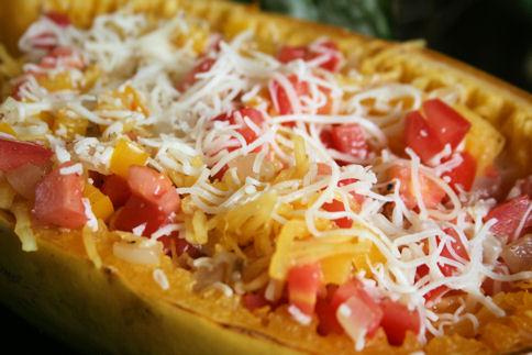 Spaghetti Squash With Tomatoes. Photo by ~Nimz~