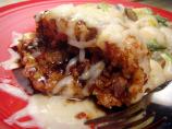 Provolone-Pancetta Stuffed Chicken With Balsamic Sauce