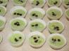 Mint Chocolate Chip Cheesecake Bites (Freeze-Ahead). Recipe by the80srule