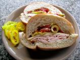 Turkey Muffuletta. Photo by out of here
