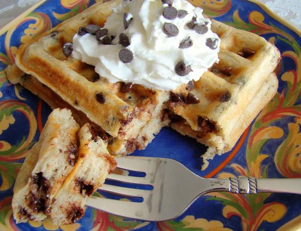 Chocolate Chip Waffles. Photo by Marg (CaymanDesigns)