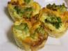 Broccoli and Cheese Mini Quiche. Recipe by chefymomma