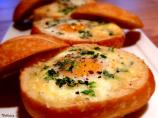 Baked Eggs in Bread (Weight Watchers)