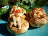 Mushrooms Filled With Crabmeat