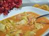 Creole Rice, Sausage,  and Cabbage Soup