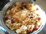 Kielbasa, Cabbage, & Rice Dinner