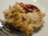 Garlic and Herb Bread Pudding