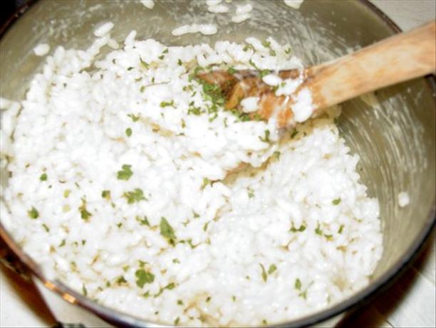 Risotto with Garlic and Parmesan. Photo by Kim D.