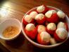 Strawberry Cheesecake Bites. Recipe by Phammy