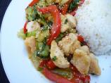 Orange-Sesame Chicken & Vegetable Stir Fry
