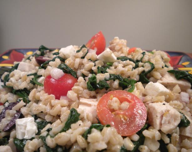Mediterranean Barley Salad. Photo by Diet It Up